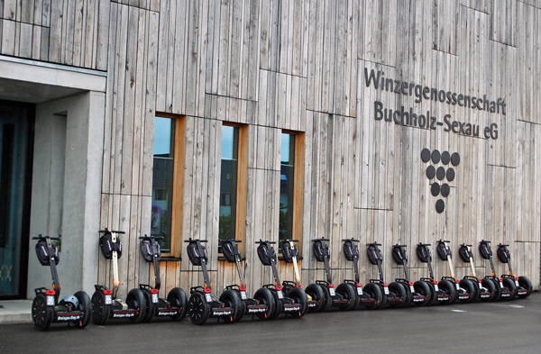 WG Buchholz / Sexau eG Segwaytour und Weindegustation