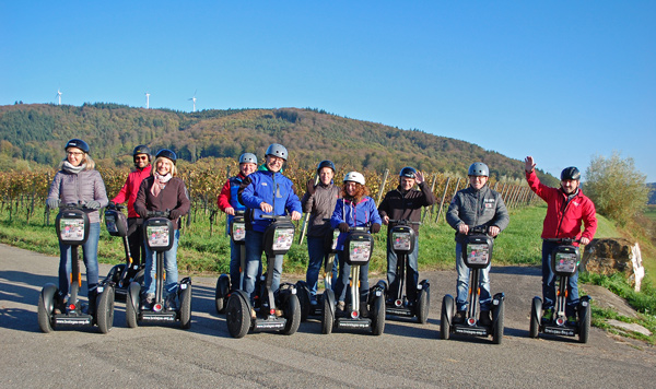 Spass und Genuss Segway-Tour Gruppenbild