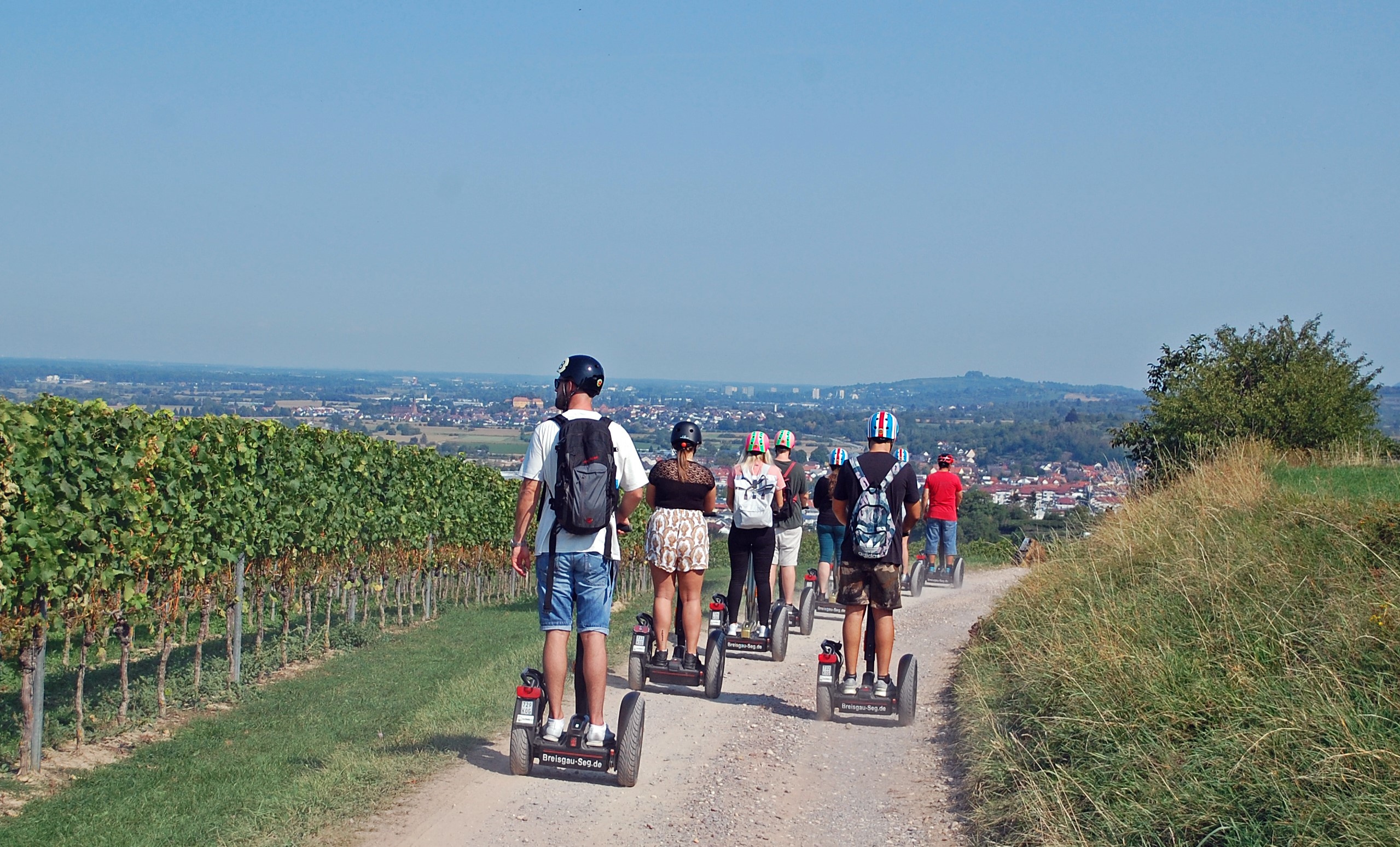 Panoramablick auf Ettenheim und den Schutterlindenberg bei Lahr