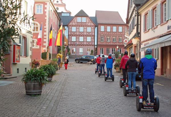 Mit dem Segway durch Ettenheim